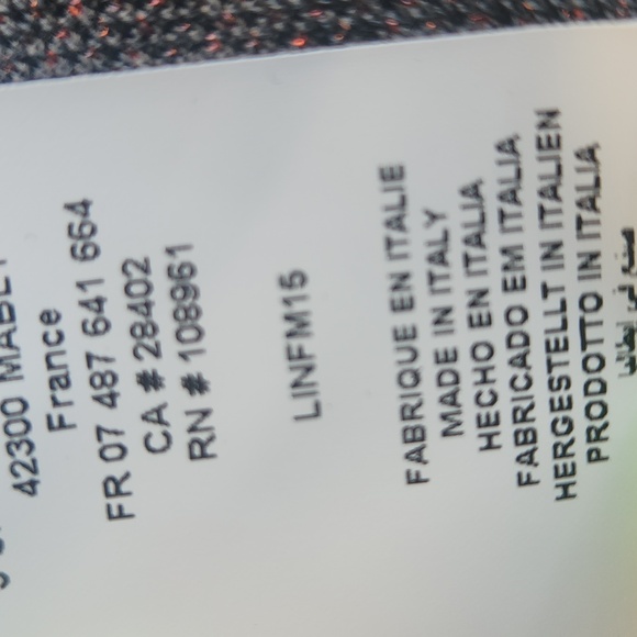 LA FEE MARABOUTEE houndstooth skirt - Picture 12 of 13